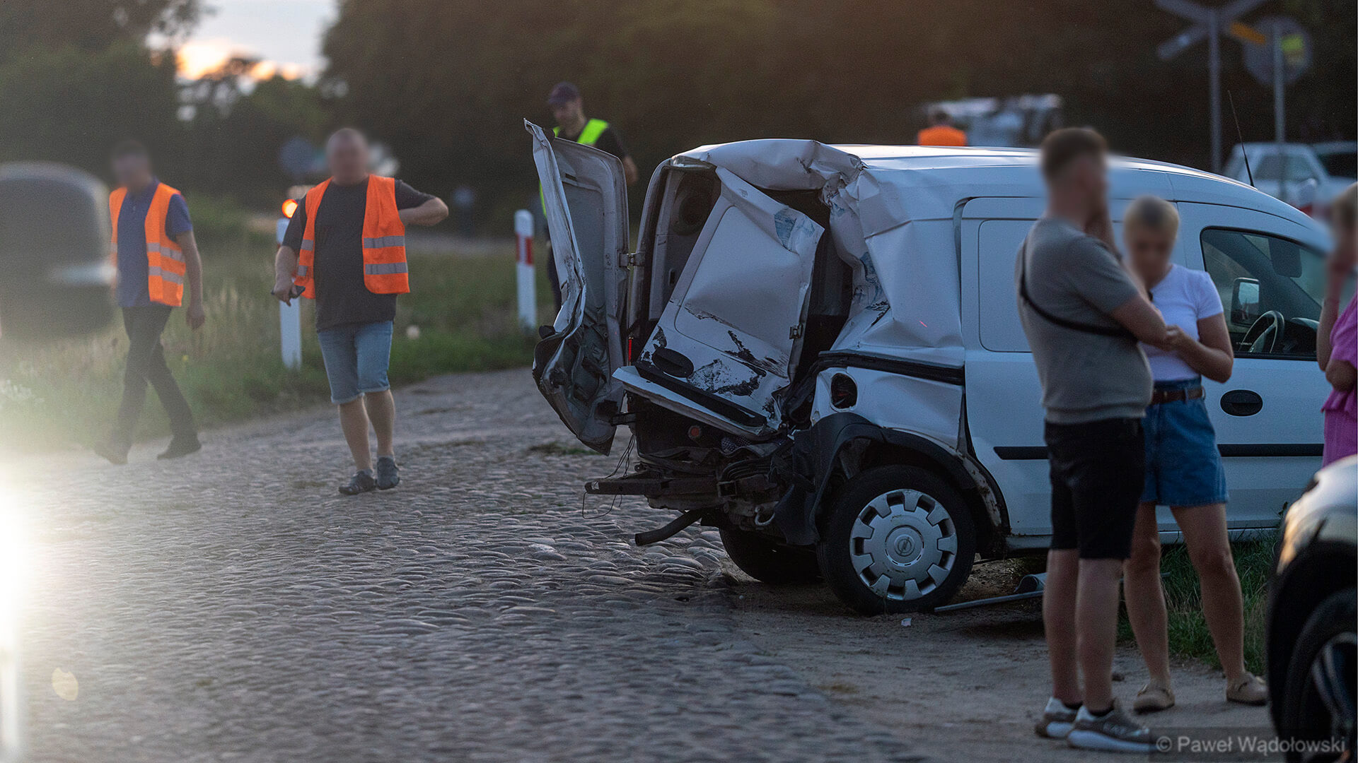 Kolejny wypadek na torach pod Łomżą [zdjęcia]