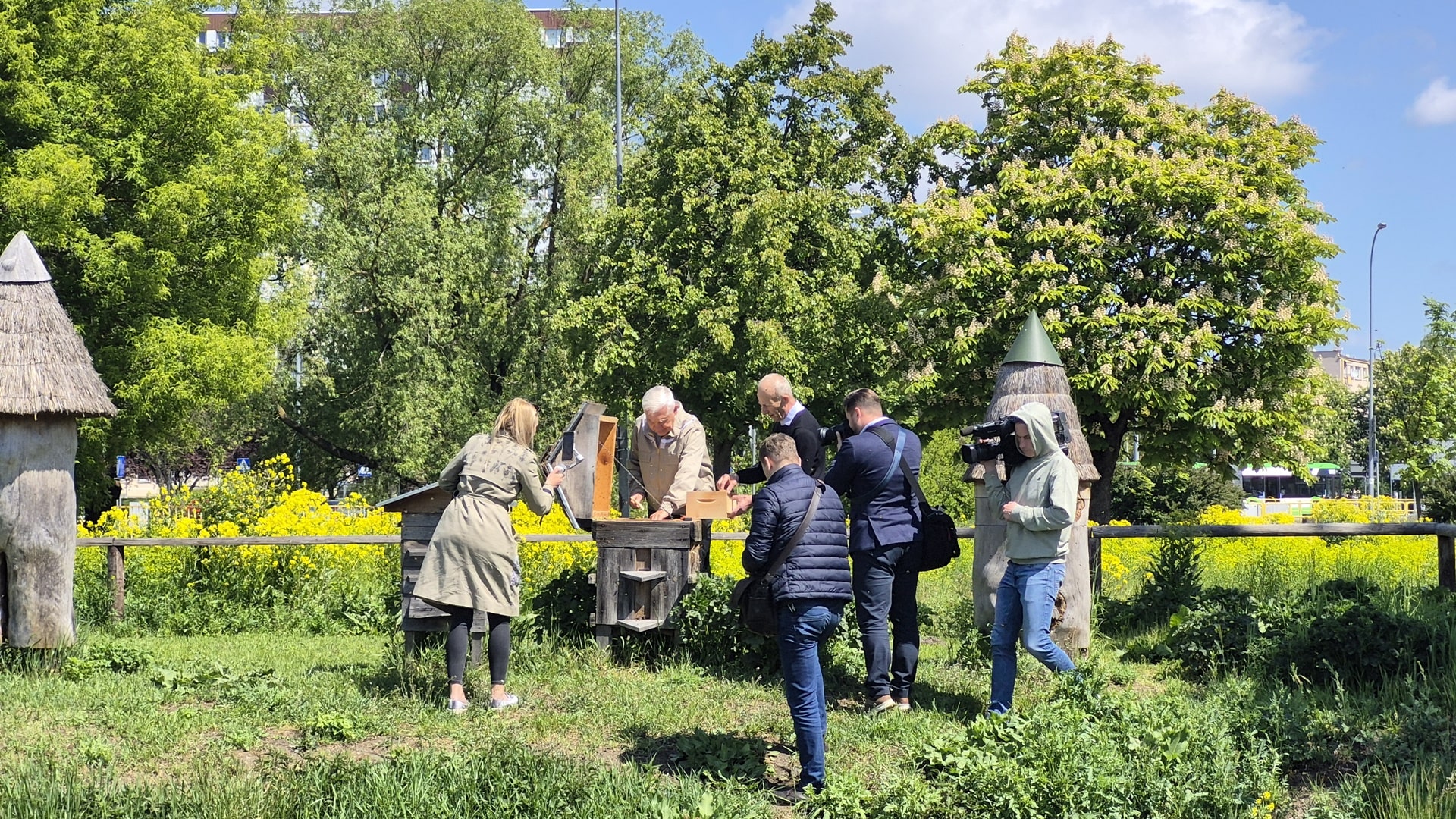 Białostocka pasieka z pierwszym miodobraniem w tym roku