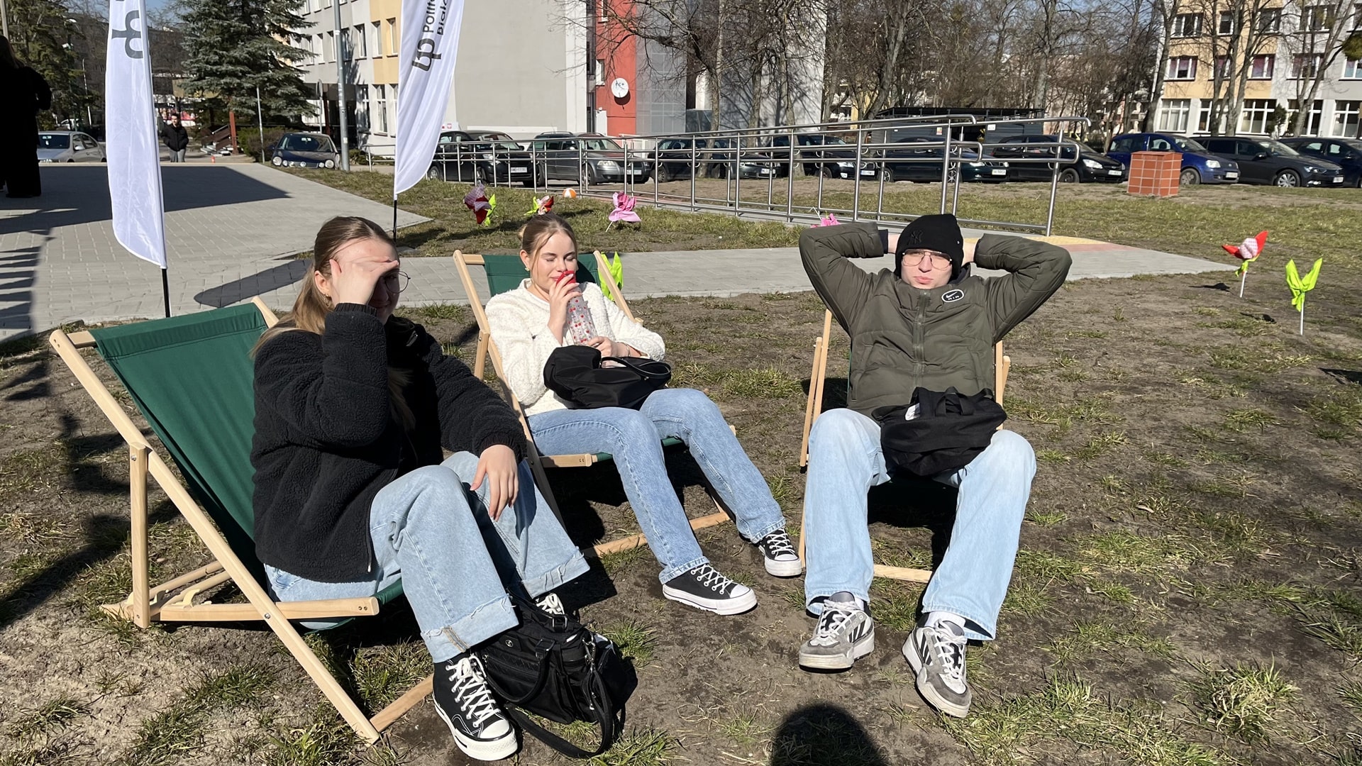 Piknik, grill i kawka z profesorem. Tak studenci PB witają wiosnę