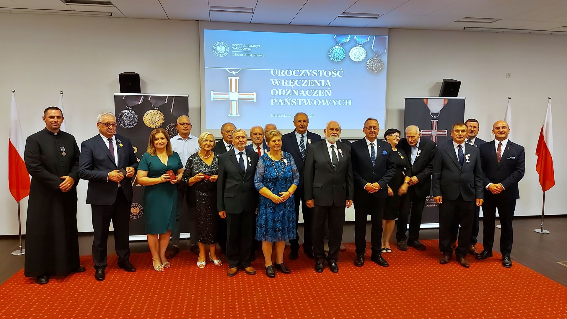 Wręczono Krzyże Wolności i Solidarności za działania na rzecz niepodległości Polski