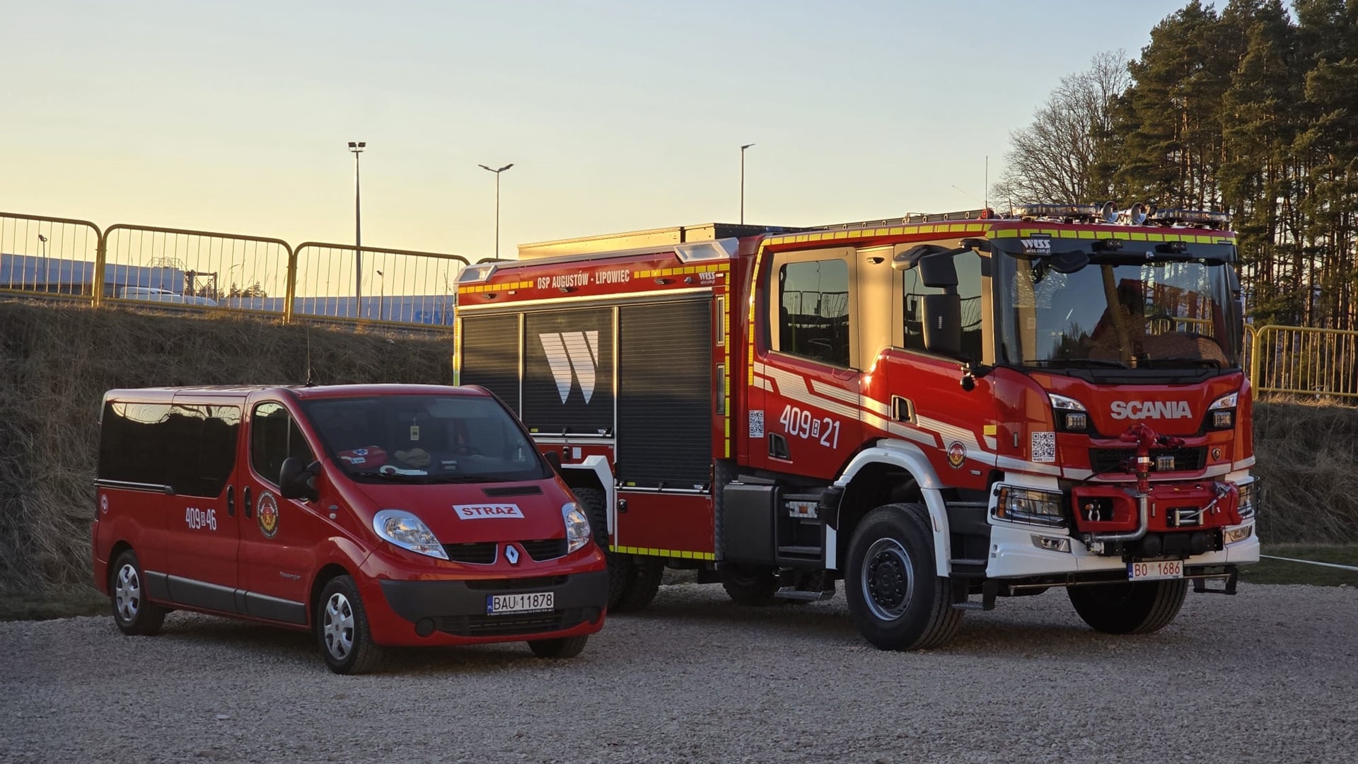 Ochotnicza Straż Pożarna w Augustowie-Lipowcu ma nowy wóz