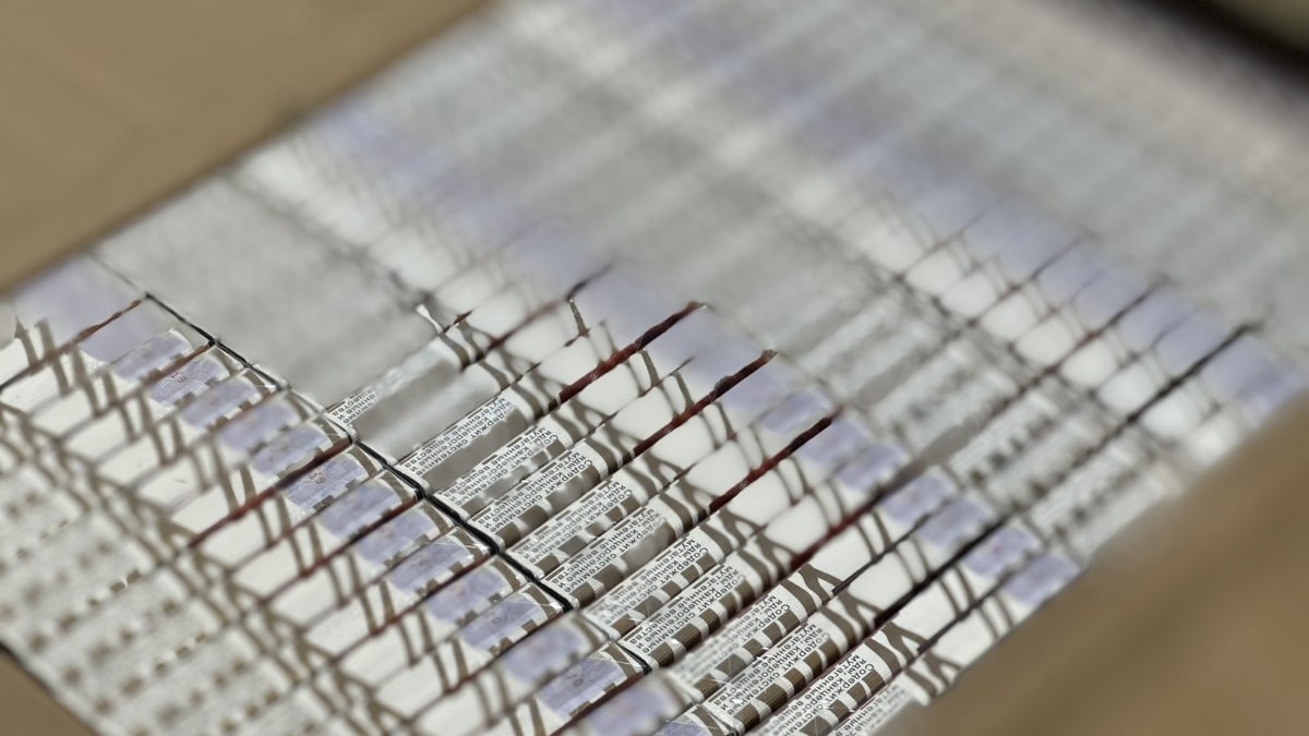 Niedaleko Bargłowa Kościelnego policjanci znaleźli kolejny balon z przemytem papierosów