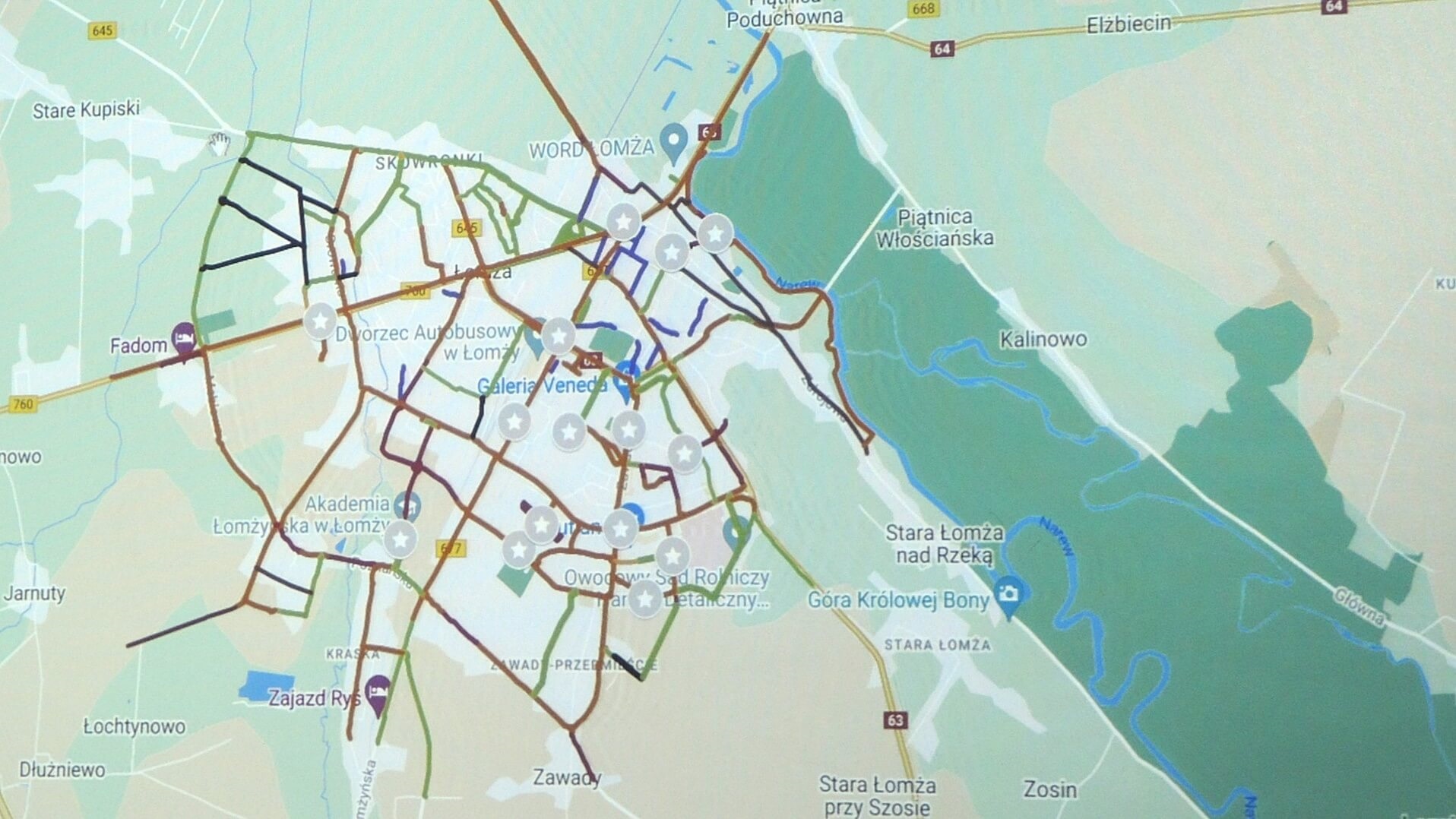 Łomża chce budować trasy rowerowe. Trwają konsultacje z mieszkańcami