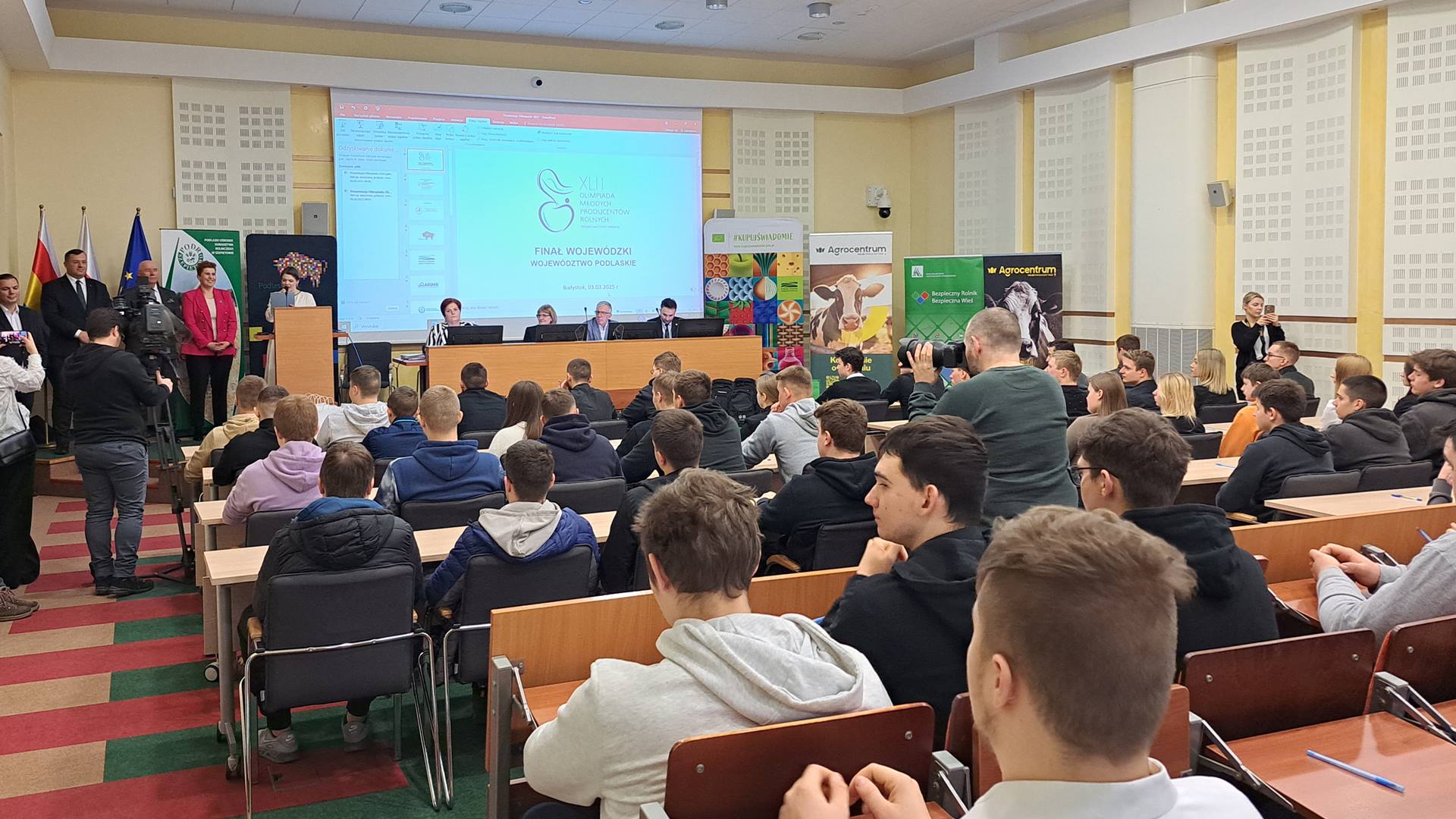 W Białymstoku trwa Wojewódzki Finał Olimpiady Młodych Producentów Rolnych