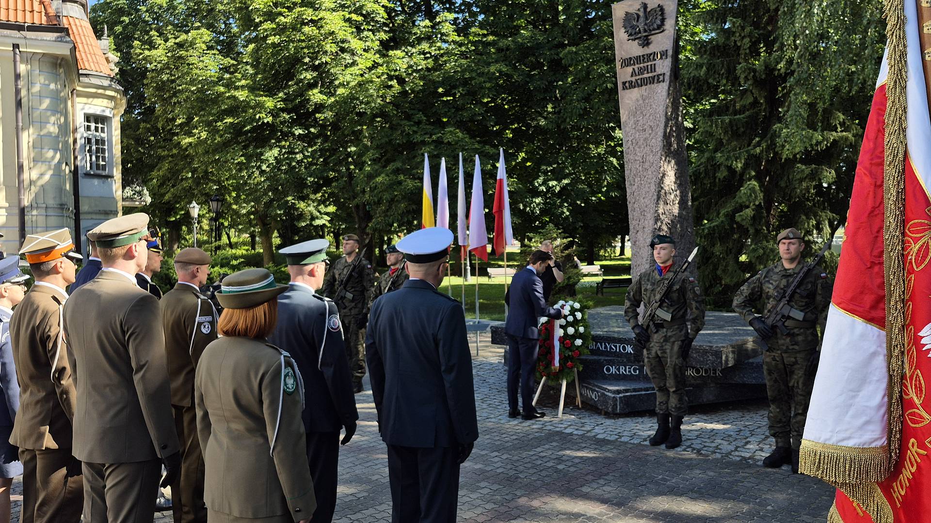 81. rocznica akcji "Burza". Białystok oddał hołd bohaterom