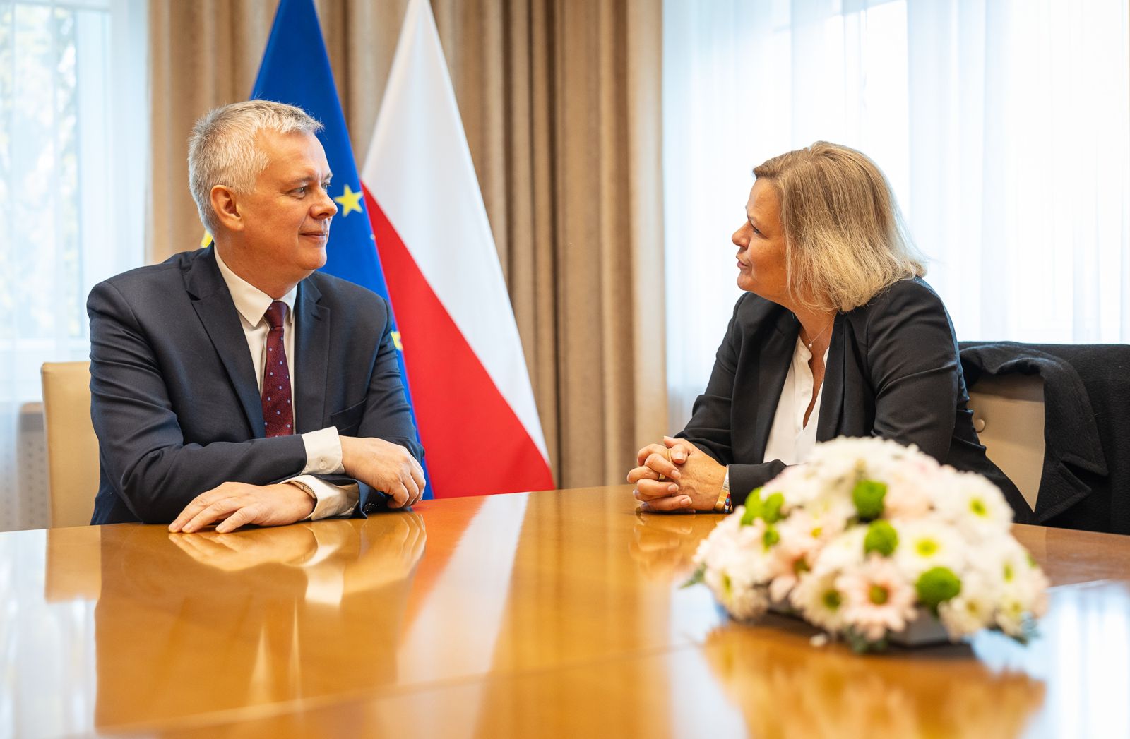 Szef MSWiA: Liczymy, że niemieckie kontrole graniczne okażą się przejściowe i tymczasowe