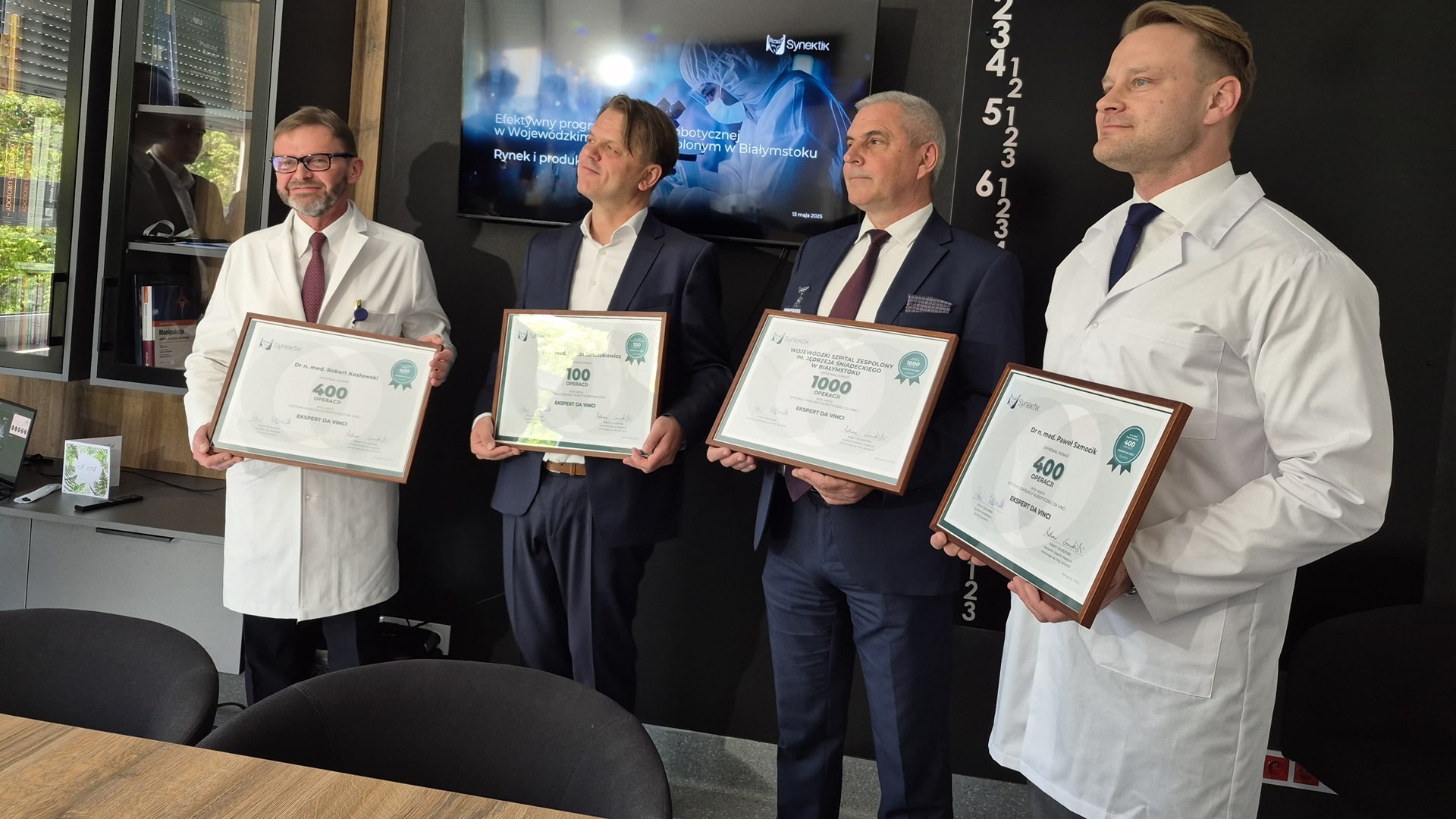 Da Vinci doceniony. Szpital wojewódzki ze specjalnym certyfikatem