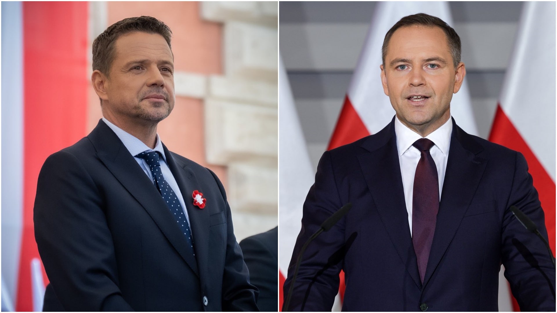 Wyniki sondażowe: Rafał Trzaskowski i Karol Nawrocki w II turze wyborów prezydenckich