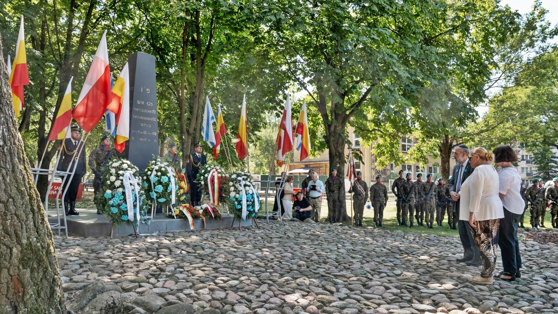 Pamięci powstańców z getta - uroczystości w 82. rocznicę [zdjęcia]