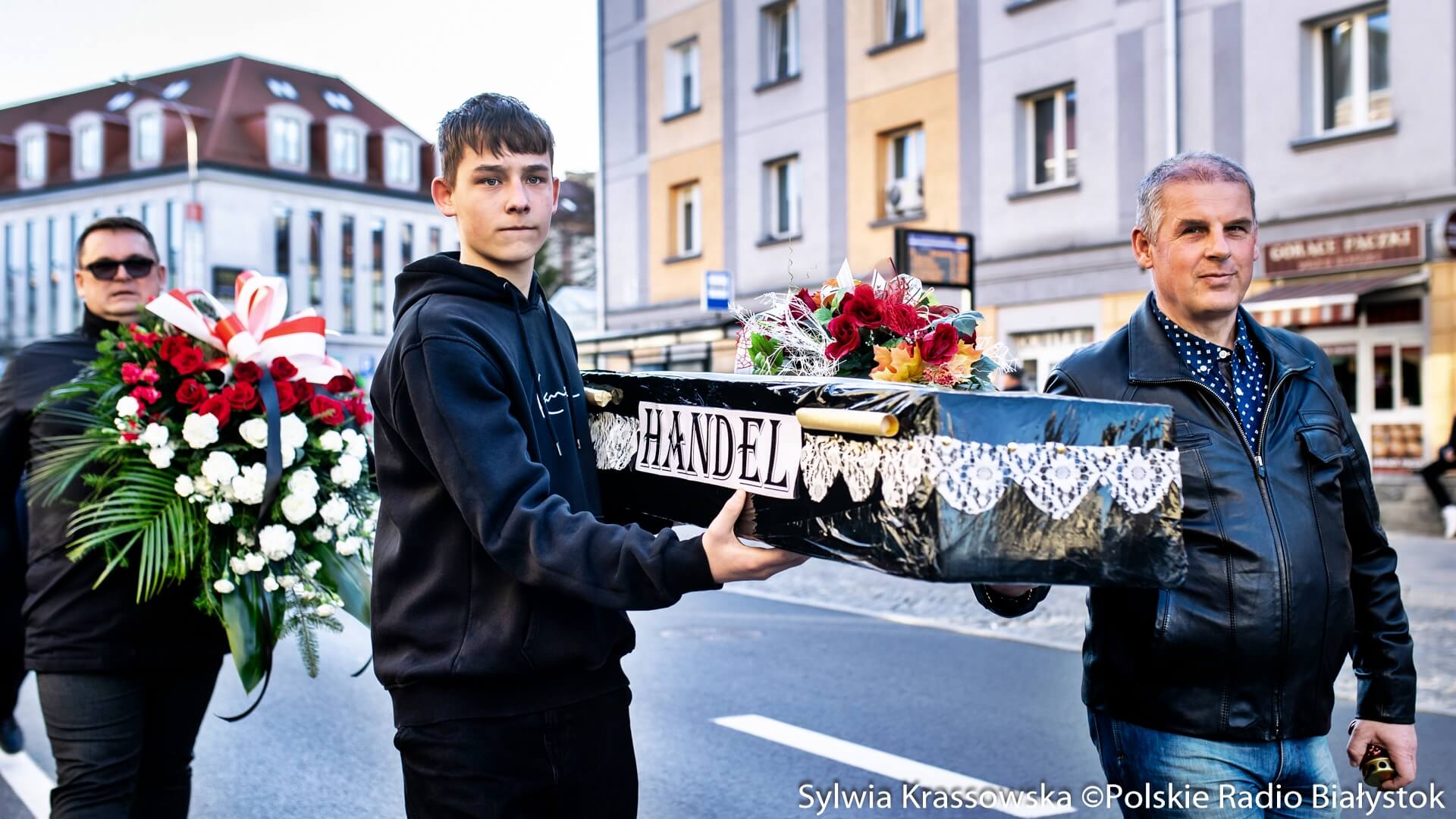 Podlascy przedsiębiorcy protestowali w związku z zamknięciem przejść granicznych [zdjęcia]