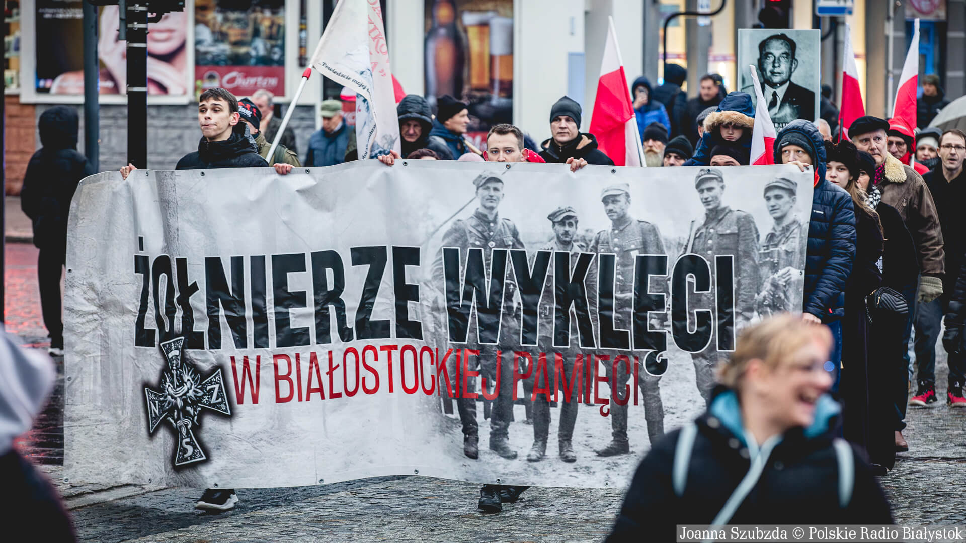 Przez Białystok przeszedł 14. Marsz Żołnierzy Wyklętych [zdjęcia]