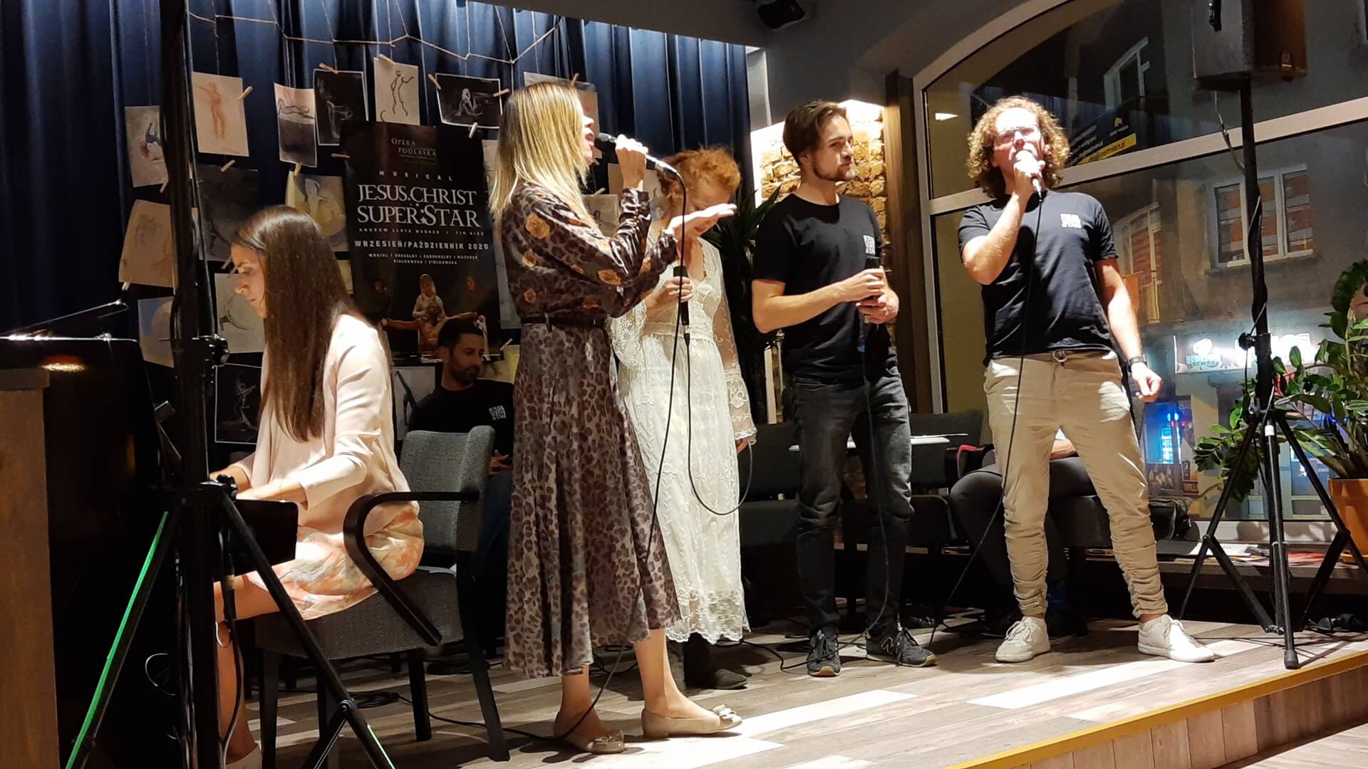 Twórcy spektaklu "Jesus Christ Superstar" spotkali się z widzami