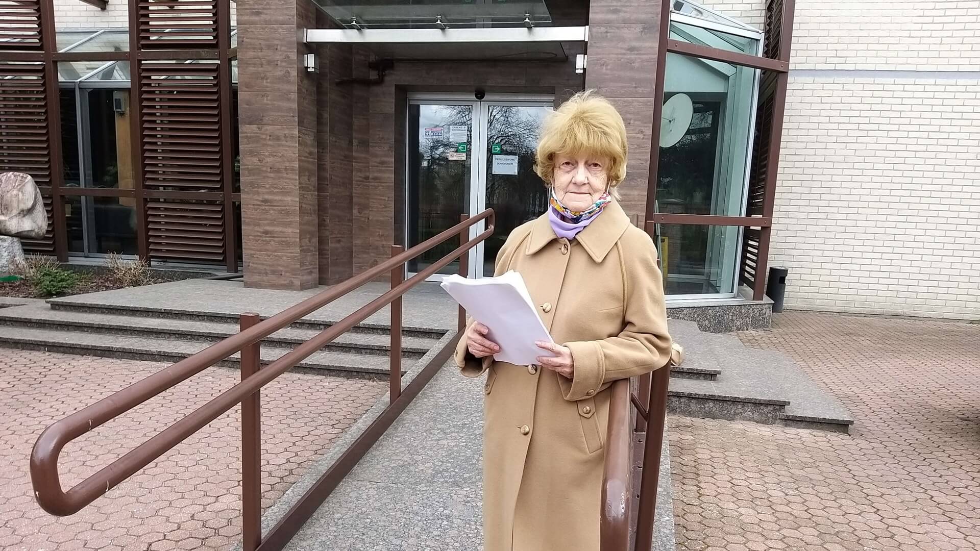 Ewa Cywińska laureatką konkursu "Tutaj jestem"