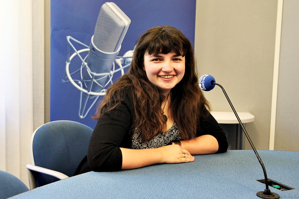 Sylwia Dec z stowarzyszenia Białystok z Drewna