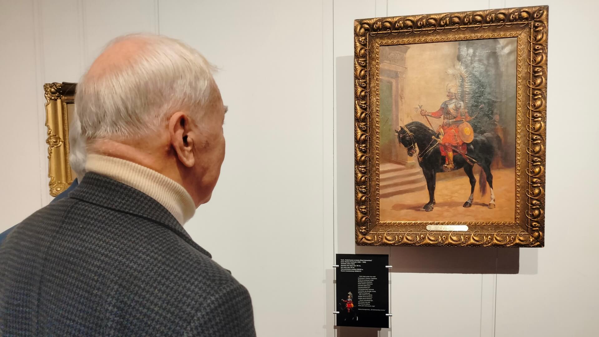 Wystawa "Kawaleria w obrazach ze zbiorów Muzeum Wojska w Białymstoku"