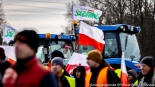 Protest rolników w Suchowoli, fot. Sylwia Krassowska
