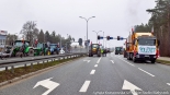 Protest rolników w Kleosinie, fot. Sylwia Krassowska