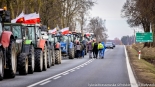 Protest rolników w Suchowoli, fot. Sylwia Krassowska