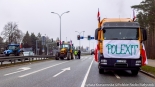 Protest rolników w Kleosinie, fot. Sylwia Krassowska