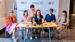 Konferencja prasowa przed spektaklem "Urodziny" w ramach programu Przestrzenie Sztuki – Taniec, 28.08.2024, fot. Sylwia Krassowska