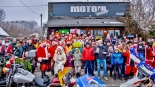 Finał akcji "MotoMikołaje" 2023 w Białymstoku, fot. Sylwia Krassowska