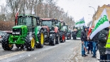 Protest rolników w Białymstoku, fot. Sylwia Krassowska