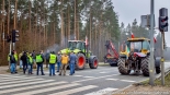 Protest rolników w Kleosinie, fot. Sylwia Krassowska