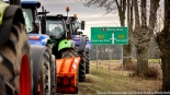 Protest rolników w Suchowoli, fot. Sylwia Krassowska
