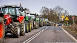 Protest rolników w Suchowoli, fot. Sylwia Krassowska