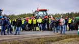 Protest rolników w Suchowoli, fot. Sylwia Krassowska