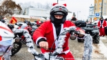 Finał akcji "MotoMikołaje" 2023 w Białymstoku, fot. Sylwia Krassowska