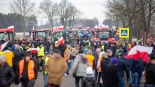 Protest rolników w Marianowie, fot. Paweł Wądołowski