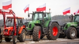 Protest rolników w Marianowie, fot. Paweł Wądołowski