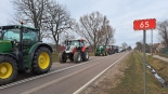 Protest rolników w Knyszynie, fot. Wojciech Szubzda
