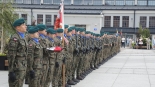 Przysięga 18. Łomżyńskiego Pułku Logistycznego, 10.08.2024, fot. Adam Dąbrowski