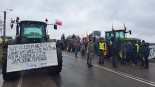 Protest rolników w Boćkach, fot. Ryszard Minko