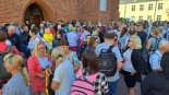 Po raz 40. z Łomży wyruszyła piesza pielgrzymka do Częstochowy, 1.08.2024, fot. Adam Dąbrowski