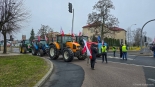 Protest rolników w Piątnicy, fot. Paweł Wądołowski
