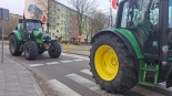 Protest rolników w Augustowie, fot. Marcin Kapuściński