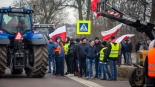 Protest rolników w Marianowie, fot. Paweł Wądołowski