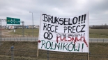 Protest rolników w Augustowie, fot. Karol Prymaka