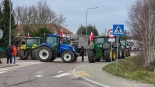 Protest rolników w gminie Nowogród, fot. Paweł Wądołowski