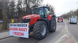 Protest rolników w Augustowie, fot. Marcin Kapuściński