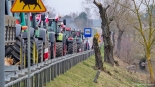Protest rolników w Wiźnie, fot. Paweł Wądołowski