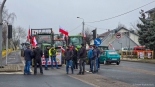 Protest rolników w Piątnicy, fot. Paweł Wądołowski