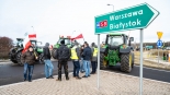 Protest rolników w Jeżewie Starym, fot. Adam Janczewski
