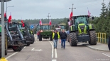 Protest rolników w gminie Nowogród, fot. Paweł Wądołowski