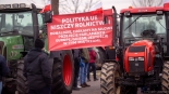Protest rolników w Marianowie, fot. Paweł Wądołowski
