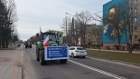 Protest rolników w Augustowie, fot. Marcin Kapuściński
