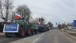 Protest rolników w Augustowie, fot. Marcin Kapuściński